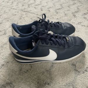 Nike Cortez 70s Sneakers, Navy with a white swoosh